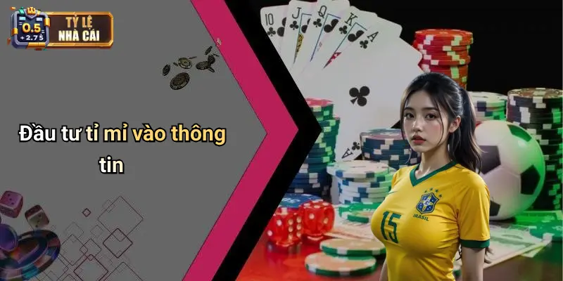 Đầu tư tỉ mỉ vào thông tin
