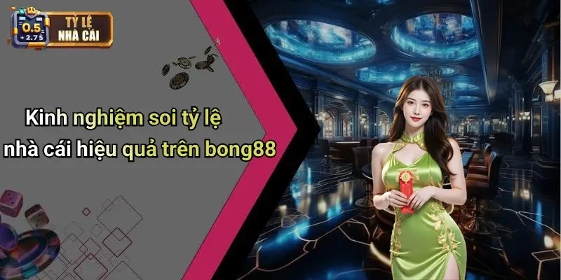 Kinh nghiệm soi tỷ lệ nhà cái hiệu quả trên bong88