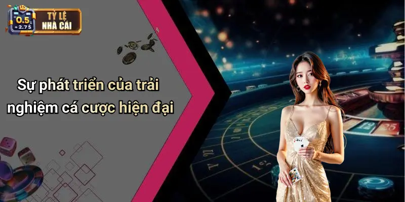 Sự phát triển của trải nghiệm cá cược hiện đại