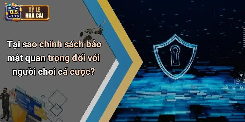 Tại sao chính sách bảo mật quan trọng đối với người chơi cá cược?