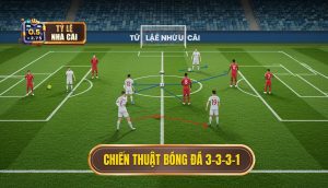 Chiến thuật bóng đá 3-3-3-1