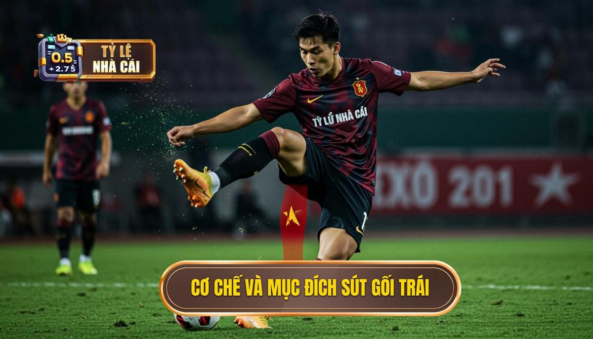 Phân tích Cơ chế và Mục đích của Kỹ thuật sút bóng bằng đầu gối trái