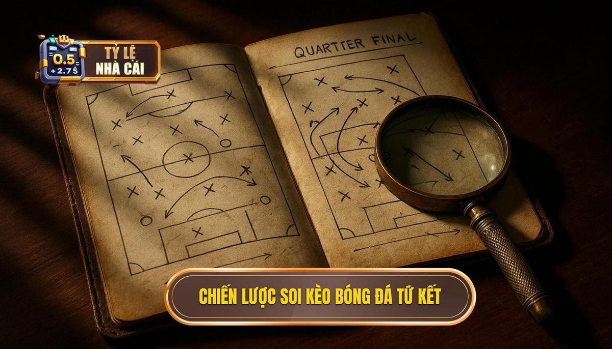 Chiến lược vàng khi soi kèo bóng đá các trận tứ kết