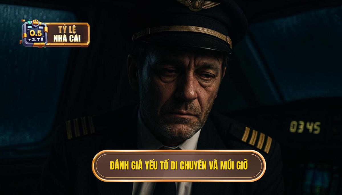 Đánh giá Yếu tố Di chuyển và Sự thay đổi Múi giờ