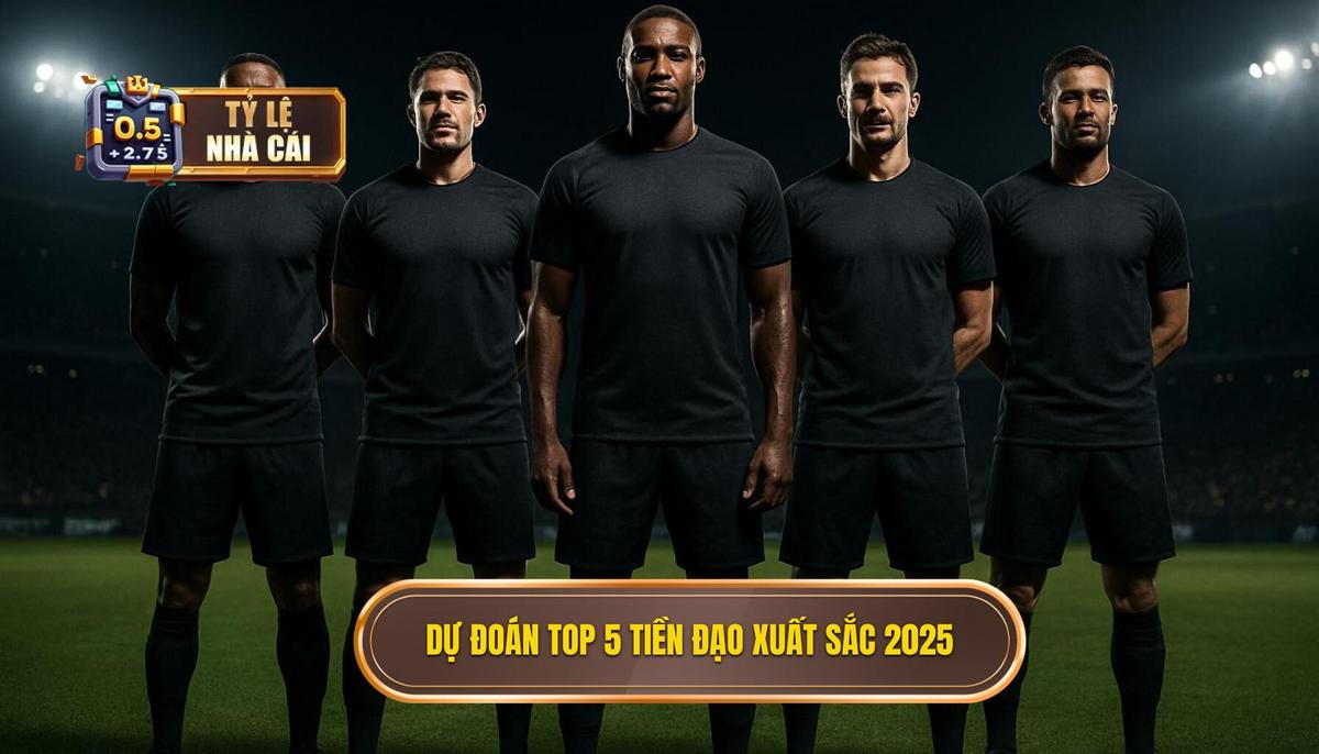 Danh sách Dự đoán Top 5 tiền đạo xuất sắc nhất 2025
