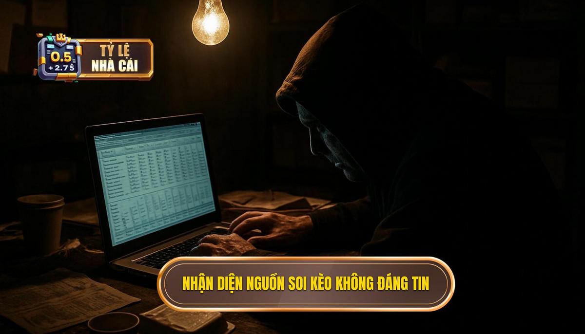 Dấu hiệu nhận diện các nguồn soi kèo có dấu hiệu trục lợi
