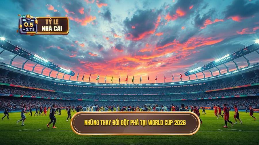 1. Những thay đổi đột phá tại World Cup 2026