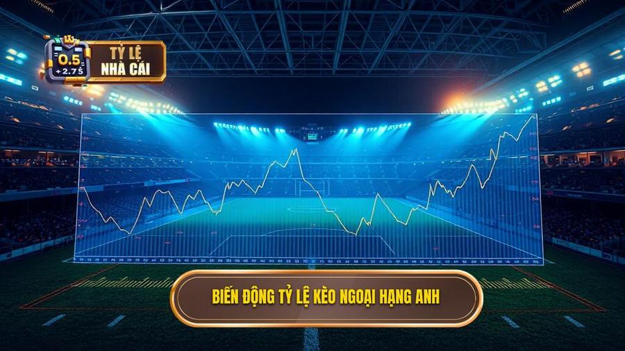 2. Biến động tỷ lệ kèo Ngoại hạng Anh