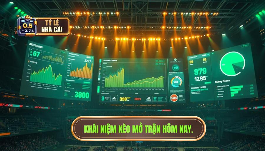 Khái niệm kèo mở trận hôm nay