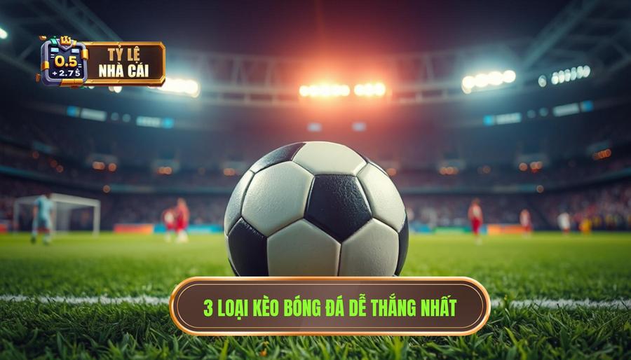Top 3 loại kèo bóng đá dễ thắng nhất cho người mới bắt đầu